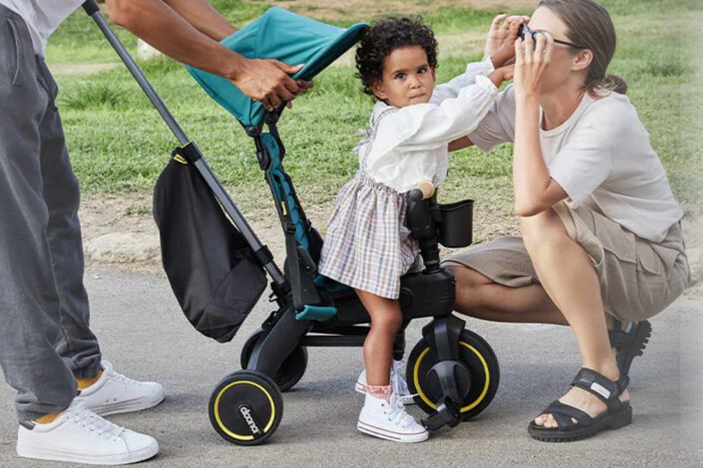 What distinguishes the Doona Liki Trike from other stroller trikes