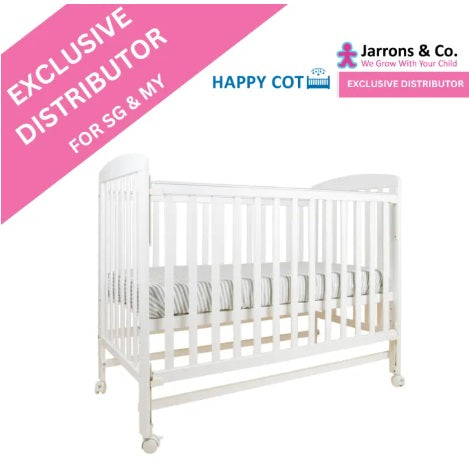 Happy Star 5-In-1 Convertible Baby Cot with Mosquito Net PREORDER DECEMBER