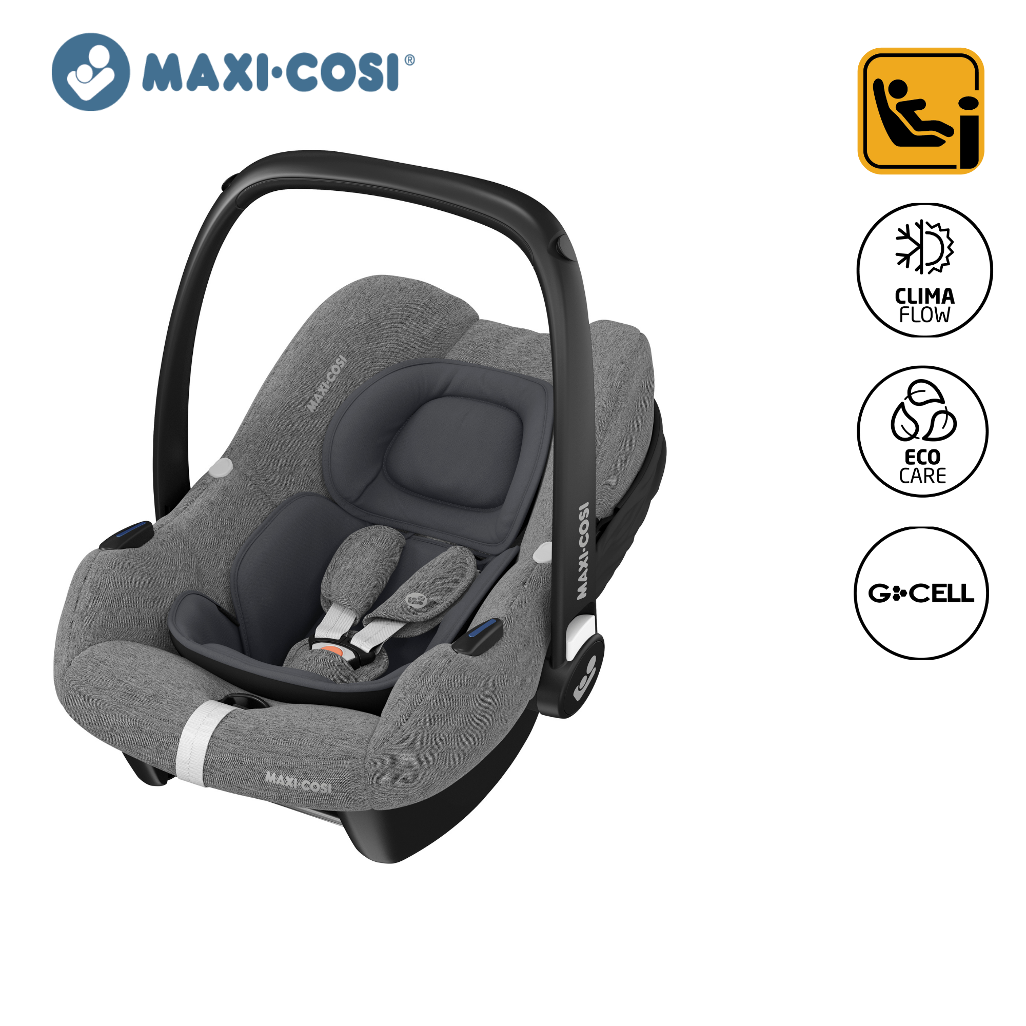 Maxi cosi car seat sparkling grey clearance