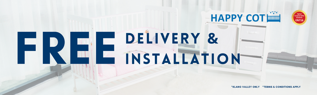 Free Delivery & Installation cots within Klang Valley