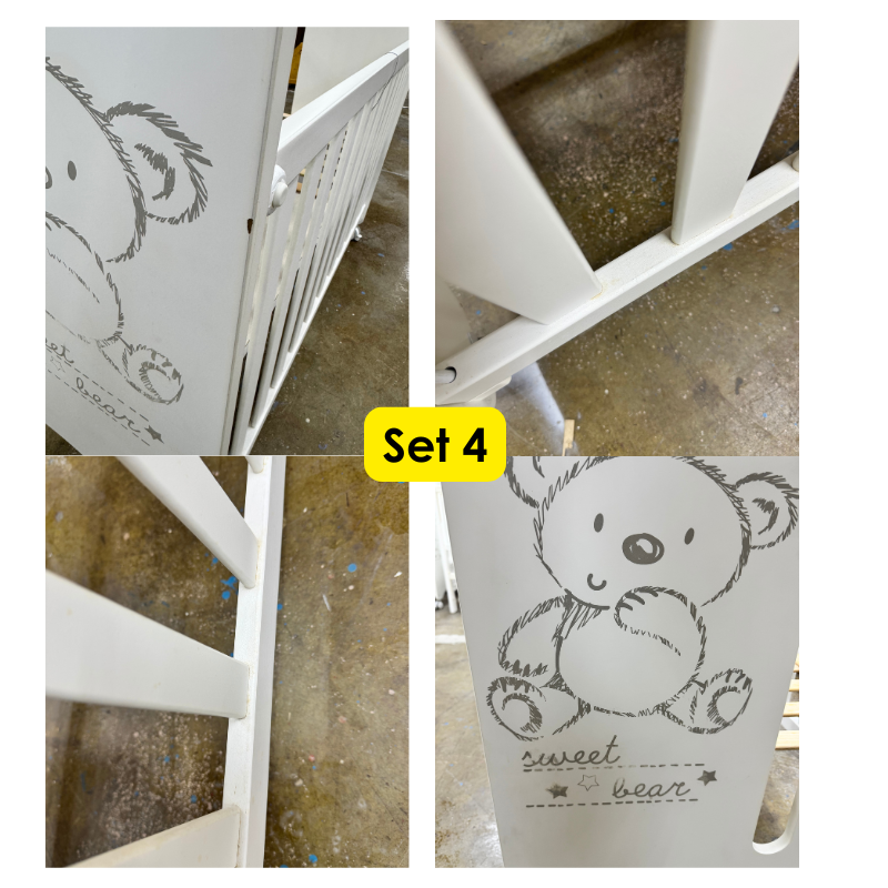 Micuna Sweet Bear Baby Cot with Relax System [Display & New Stock]