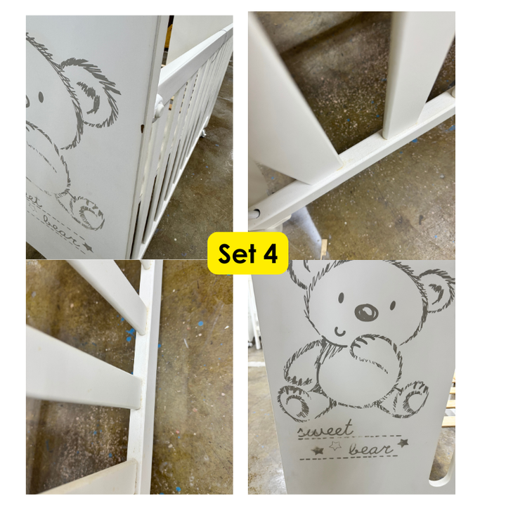 Micuna Sweet Bear Baby Cot with Relax System [Display & New Stock]