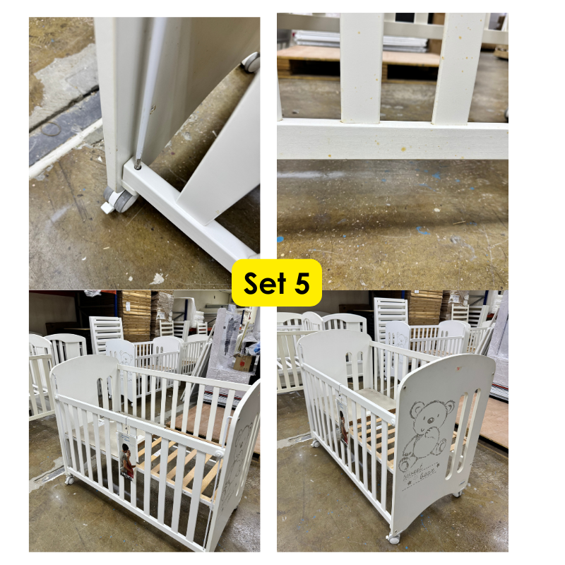 Micuna Sweet Bear Baby Cot with Relax System [Display & New Stock]