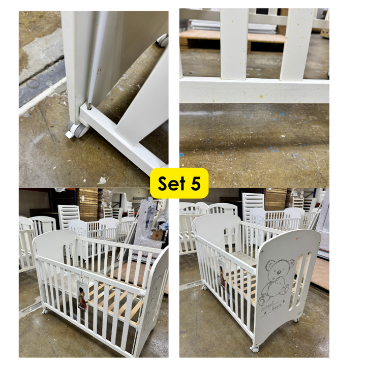 Micuna Sweet Bear Baby Cot with Relax System [Display & New Stock]