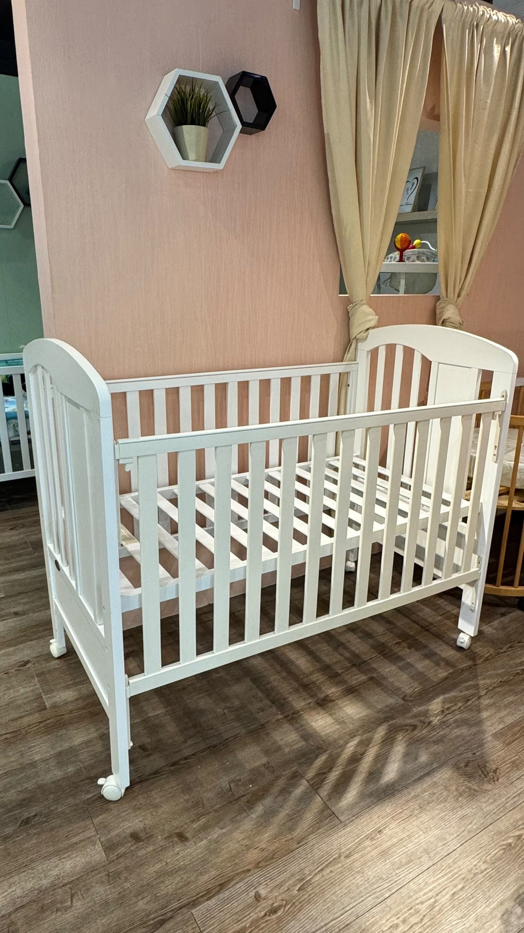 [Display Set] Happy Cot Happy Dream 4 in 1 Convertible Baby Cot
