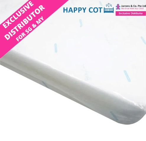 [Jarrons & Co] HAPPY COT: 4" Anti Dust Mite w/ Holes Baby Cot Foam Mattress (117x57cm/131x69cm)