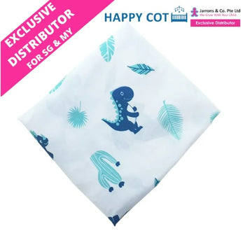 [Jarrons & Co.] Happy Cot Baby Cot Polyester/Cotton Fitted Sheet (1pc) - Various Designs