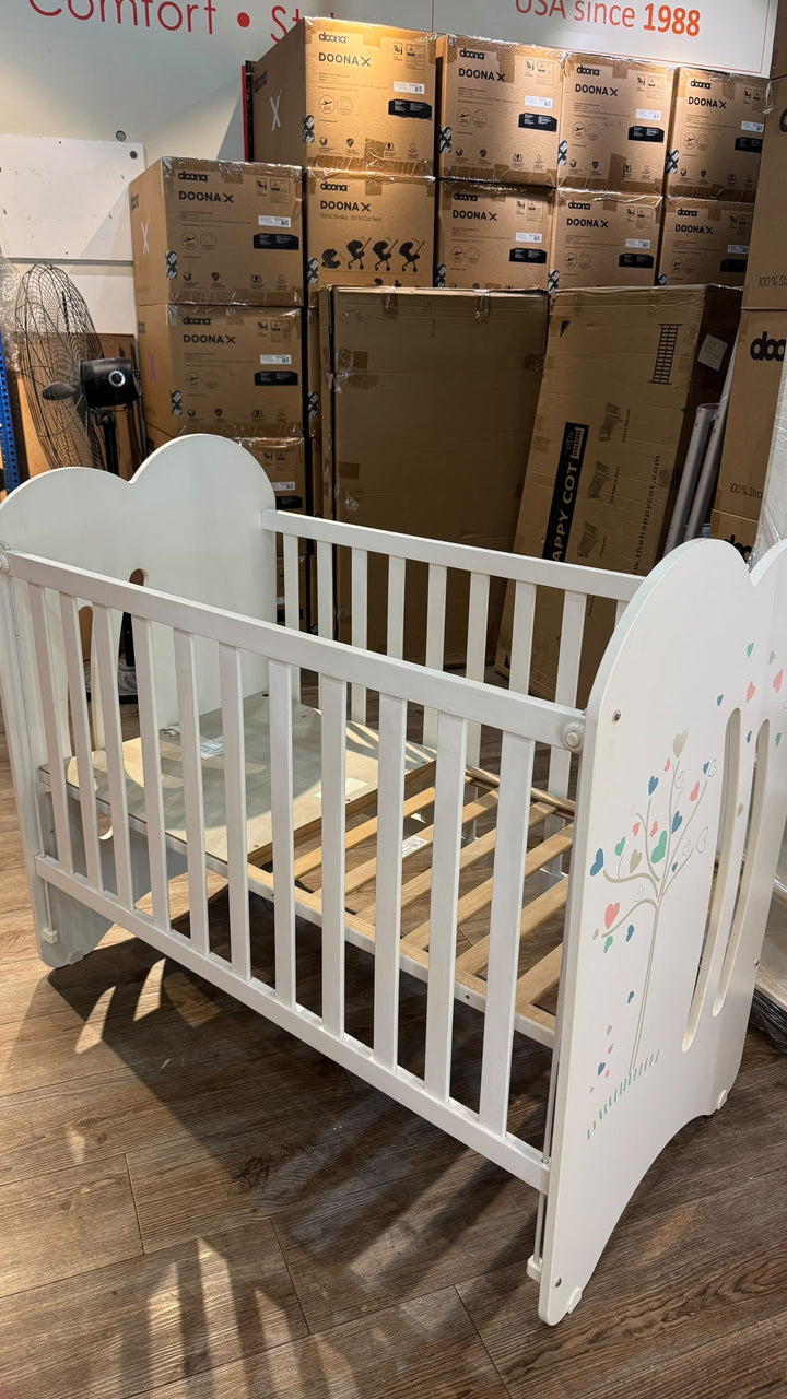Micuna Aura Baby Cot with Relax System [MINOR PRINTING ISSUE no Wheels]