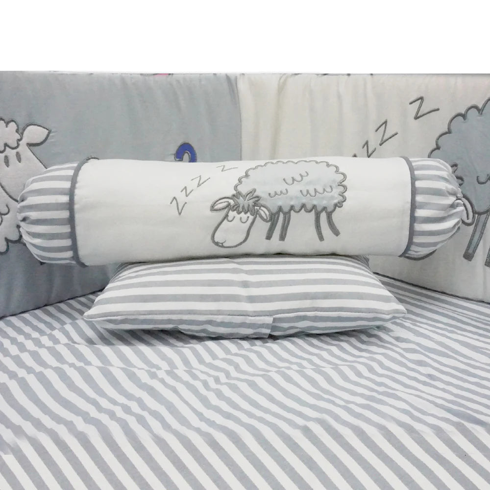 [Jarrons & Co] Happy Cot 100% Cotton Bedding Set For Baby Cot [Bedding Set C]