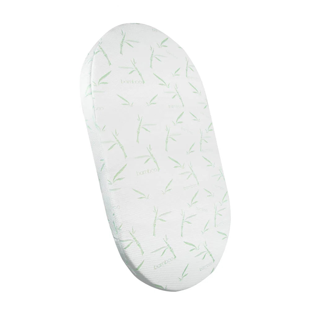 Happy Cot 4" Bamboo High Density Foam Mattress - Oval Shape