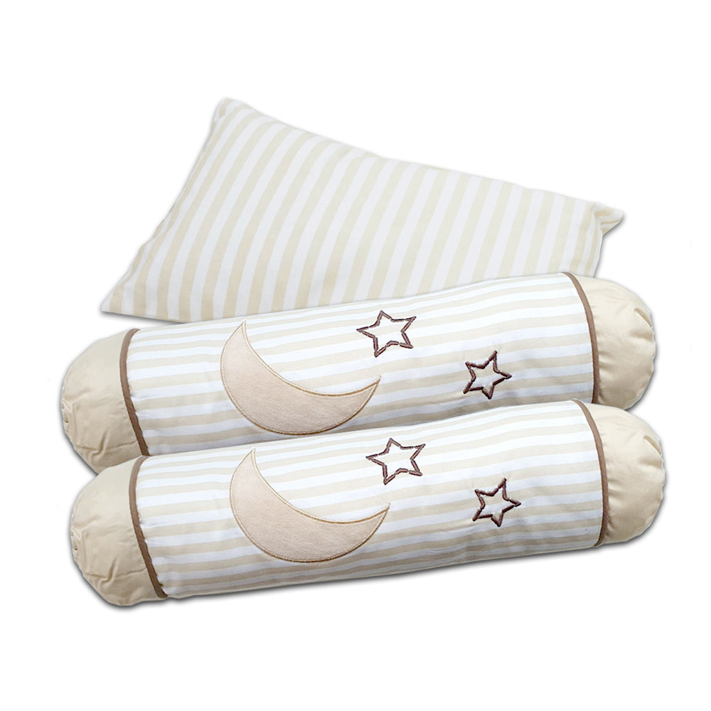 Baby Pillow & Bolster Set - Various Design