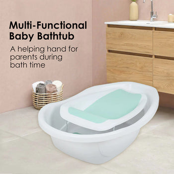 Housbay Multi-Functional Baby Bathtub - White