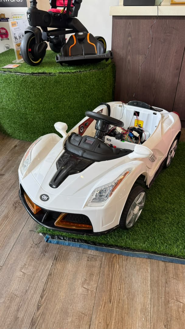 Battery Operated Maserati Style JE108AR [White]