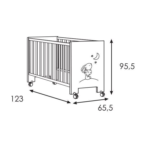 [Display Set] Micuna Cielo Luxe Blanco Baby Cot with Relax System