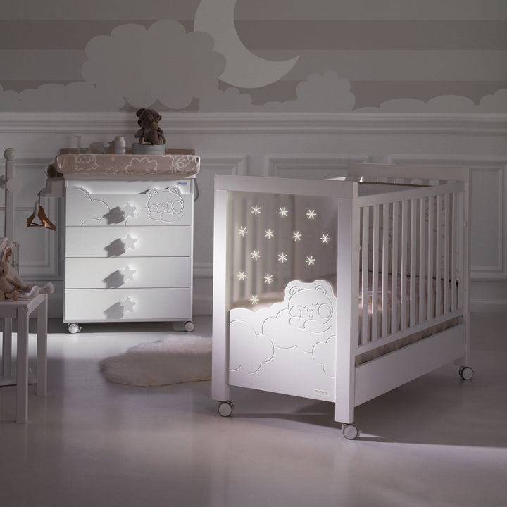 Micuna Dolce Luce Cradle with Relax System and LEDS