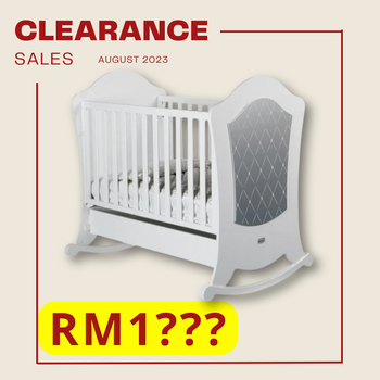 [Display Unit] Micuna Alexa Baby Cot with Relax System
