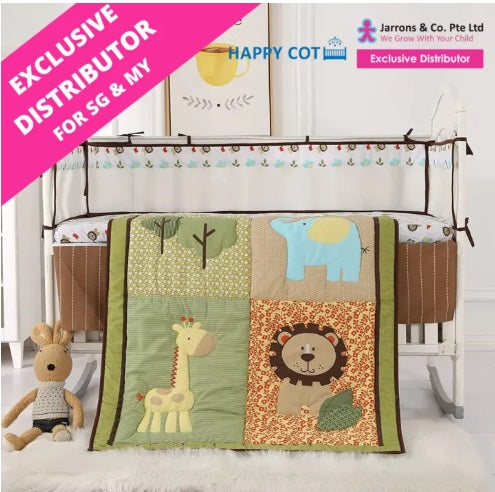 [Jarrons & Co.] Happy Cot Bedding Set for Baby Cot