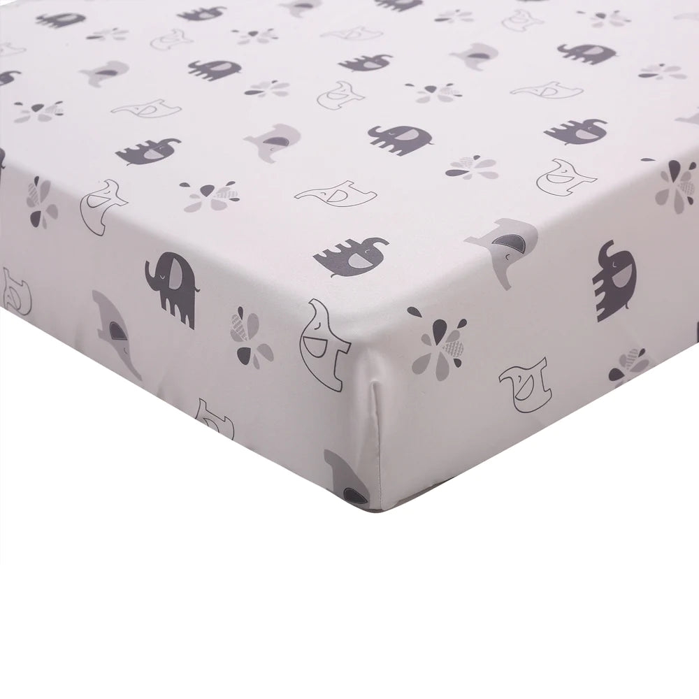 [Jarrons & Co.] Happy Cot Baby Cot Polyester/Cotton Fitted Sheet (1pc) - Various Designs