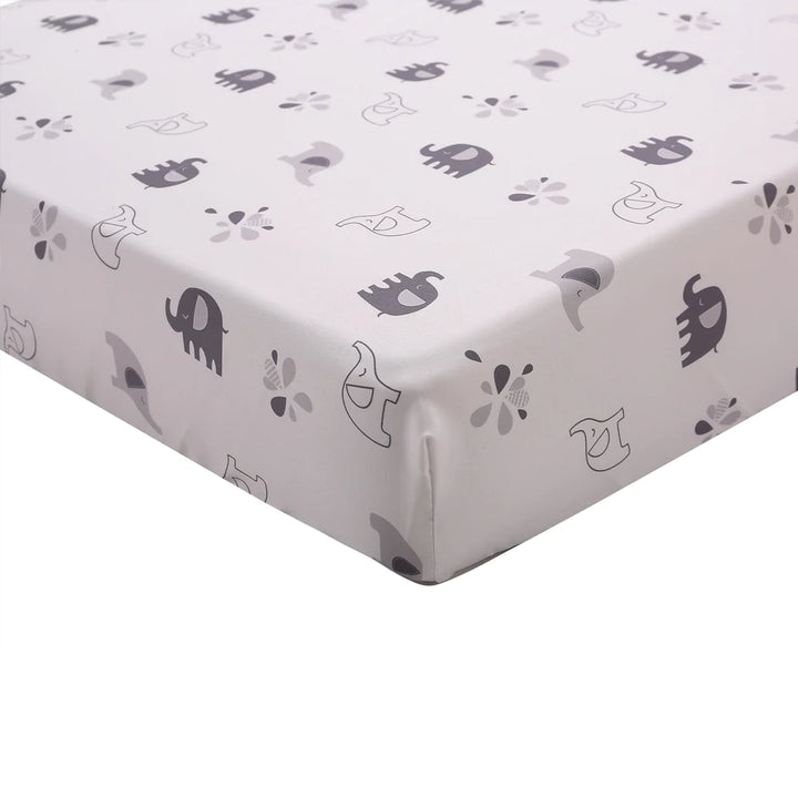 [Jarrons & Co.] Happy Cot Baby Cot Polyester/Cotton Fitted Sheet (1pc) - Various Designs