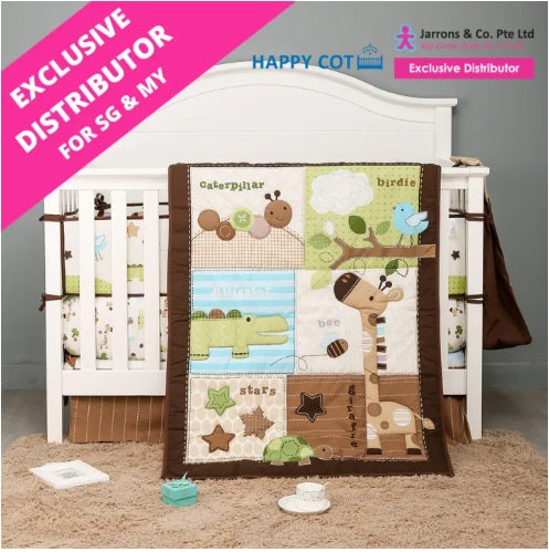 [Jarrons & Co.] Happy Cot Bedding Set for Baby Cot