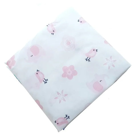 [Jarrons & Co.] Happy Cot Baby Cot Polyester/Cotton Fitted Sheet (1pc) - Various Designs