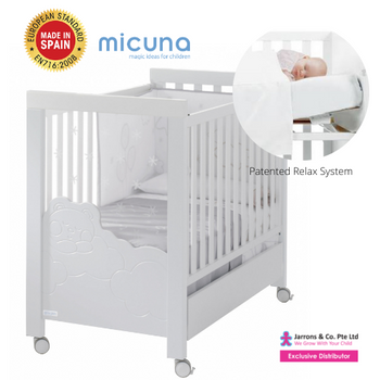 [Display Set] Micuna Dolce Luce Baby Cot with Relax System & LED