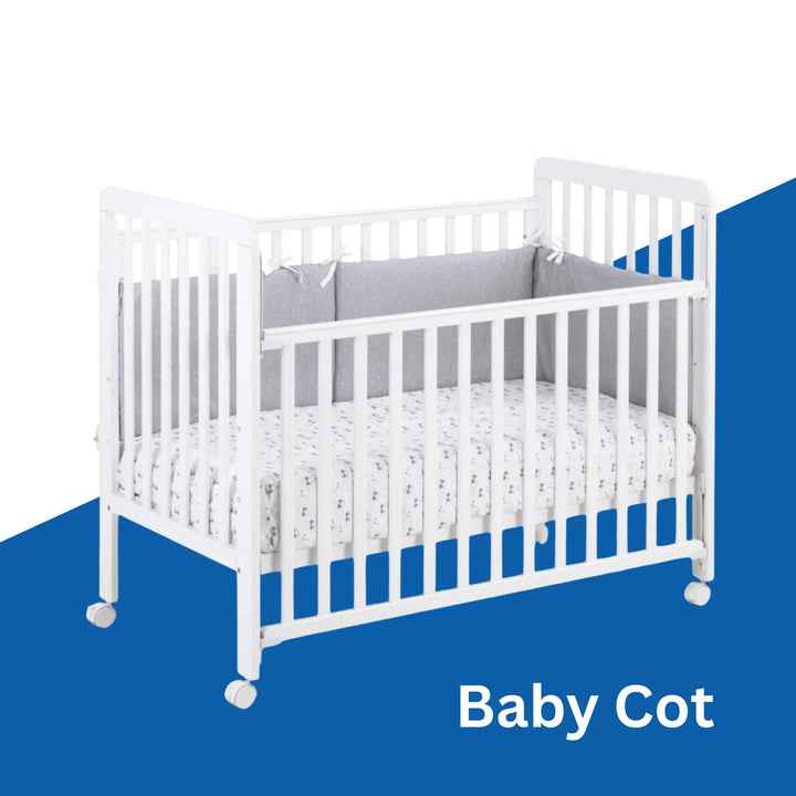 Happy Wonder+ 2.0 5-IN-1 Convertible Baby Cot with Mosquito Net [Pre-Order Mid July]