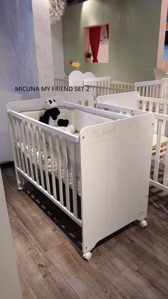 [Display Set] Micuna My Friend Baby Cot with Relax System