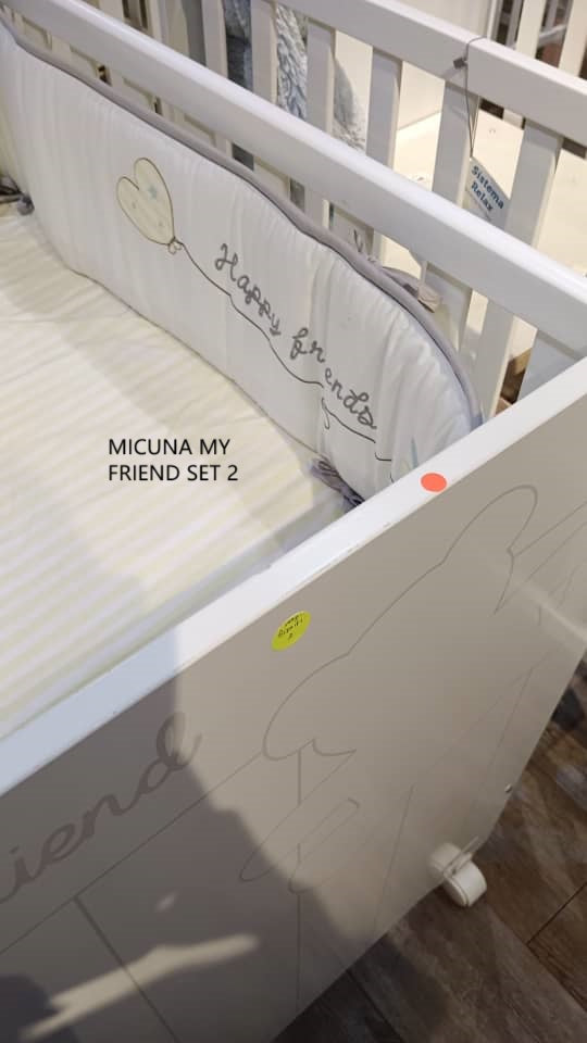 [Display Set] Micuna My Friend Baby Cot with Relax System