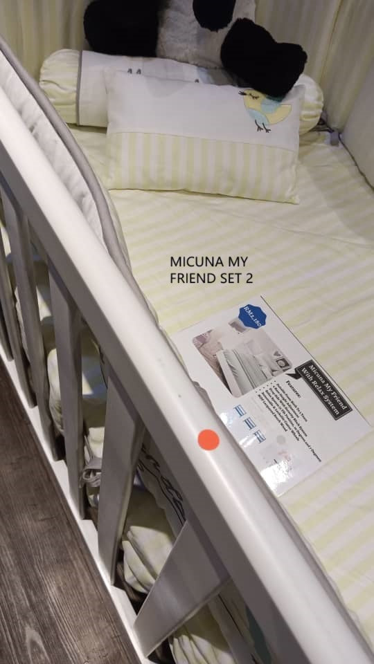 [Display Set] Micuna My Friend Baby Cot with Relax System