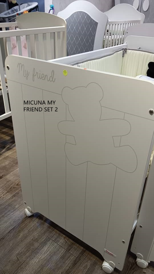 [Display Set] Micuna My Friend Baby Cot with Relax System