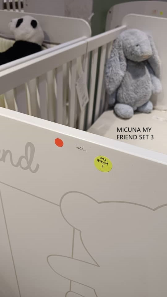 [Display Set] Micuna My Friend Baby Cot with Relax System