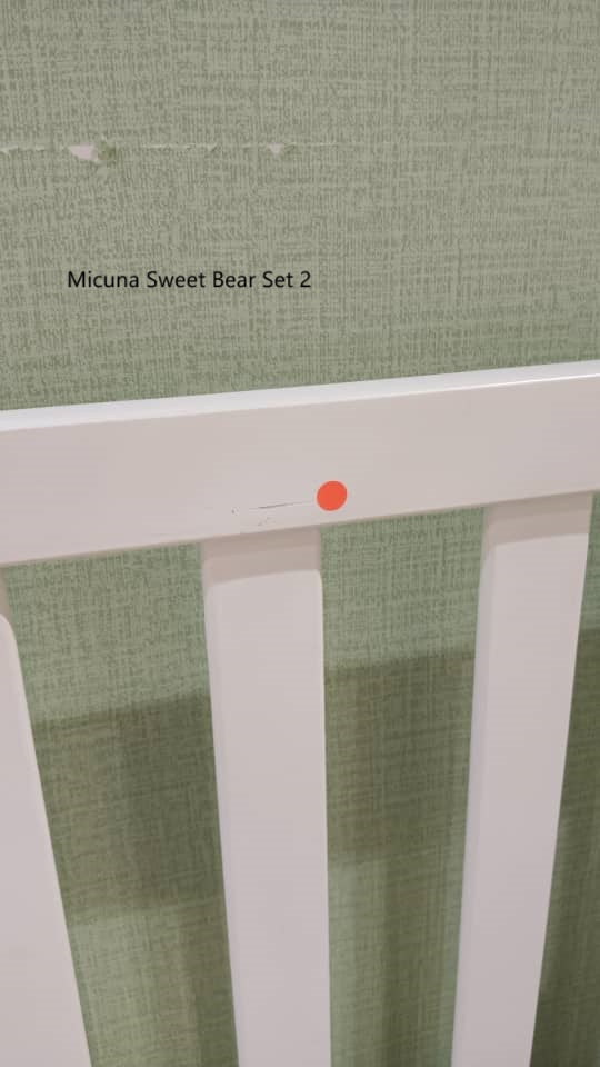 Micuna Sweet Bear Baby Cot with Relax System [Display Set-ASIS]