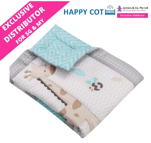 [Jarrons & Co] Happy Cot Bedding Set For Baby Cot [Bedding Set B]