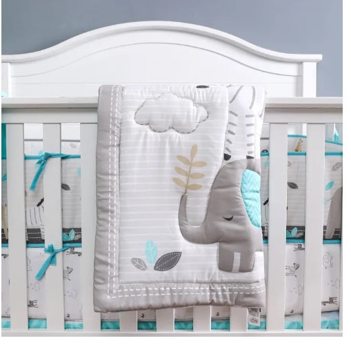 [Jarrons & Co] Happy Cot Bedding Set For Baby Cot [Bedding Set B]