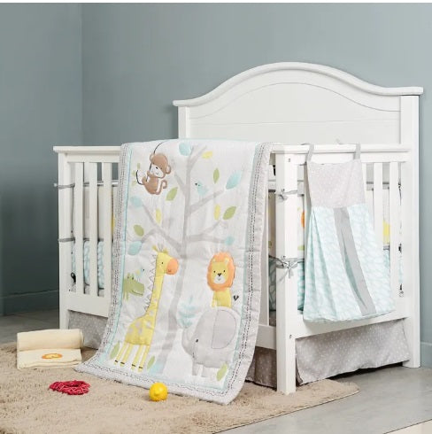 [Jarrons & Co] Happy Cot Bedding Set For Baby Cot [Bedding Set B]