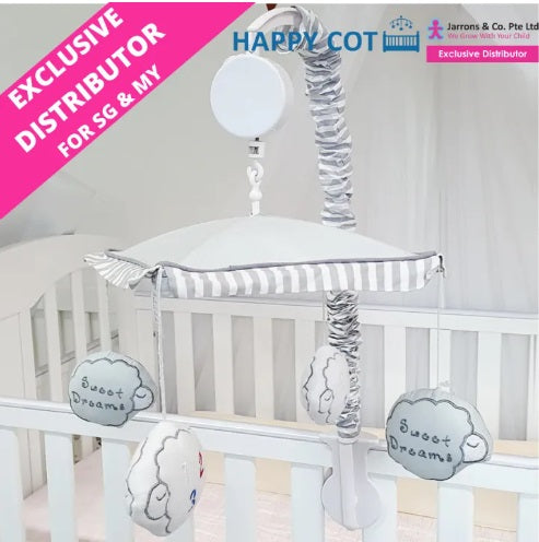 [Jarrons & Co] HAPPY COT Portable Musical Mobile for Cot