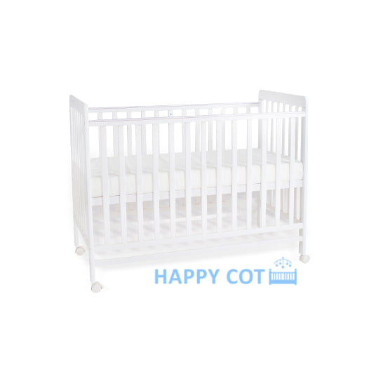 Happy Wonder Plus Convertible Cot + Mosquito Net (white)