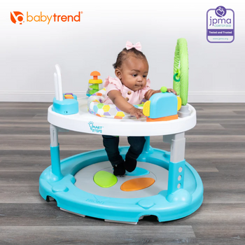 Baby Trend Smart Steps by Baby Trend Bounce N’ Dance 4-in-1 Activity Center Walker - Hexagon Dots