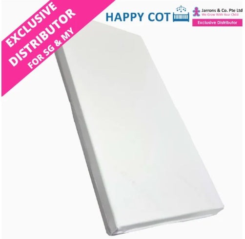 [Jarrons & Co] HAPPY COT: 4" Anti Dust Mite w/ Holes Baby Cot Foam Mattress (117x57cm/131x69cm)