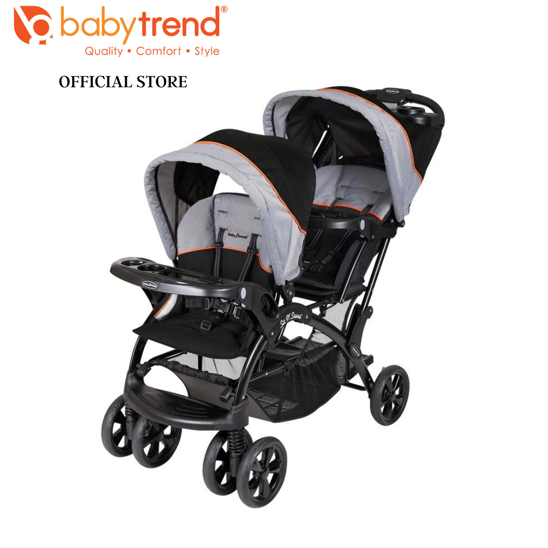 Baby Trend Sit N Stand Double Stroller Onyx Jarrons Co