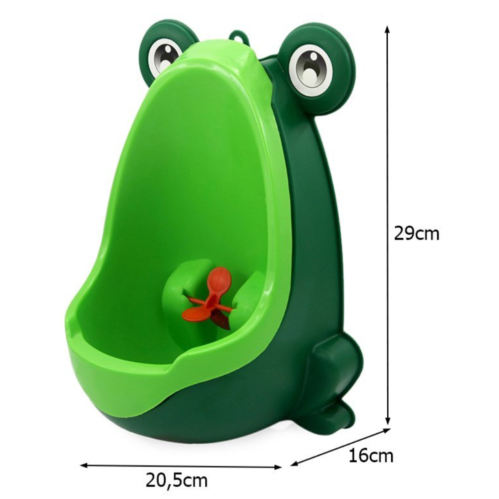 [Jarrons & Co.] Housbay Potty Training Urinal for Toddler - Frog (green/Blue)