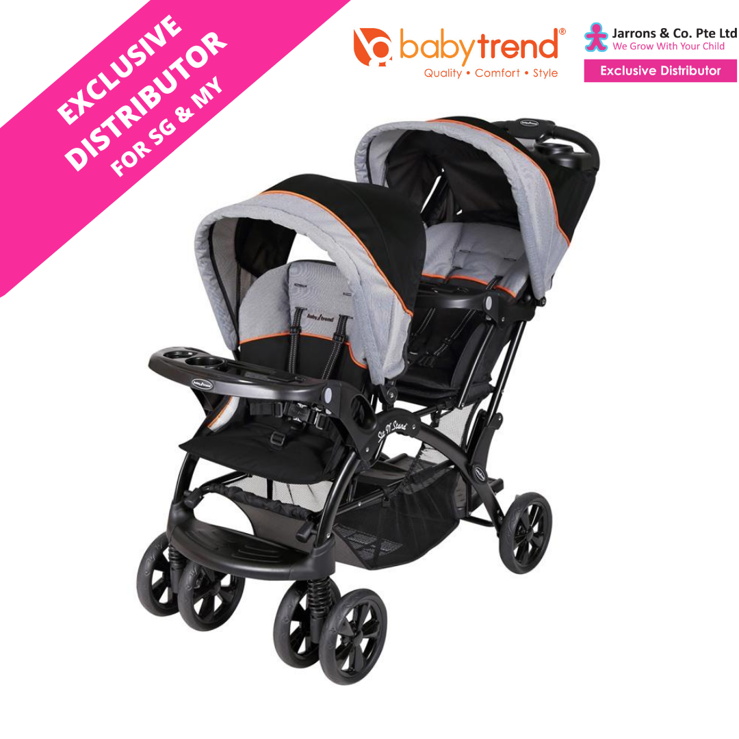 Baby Trend Sit N' Stand® Double Stroller Onyx – Jarrons Co