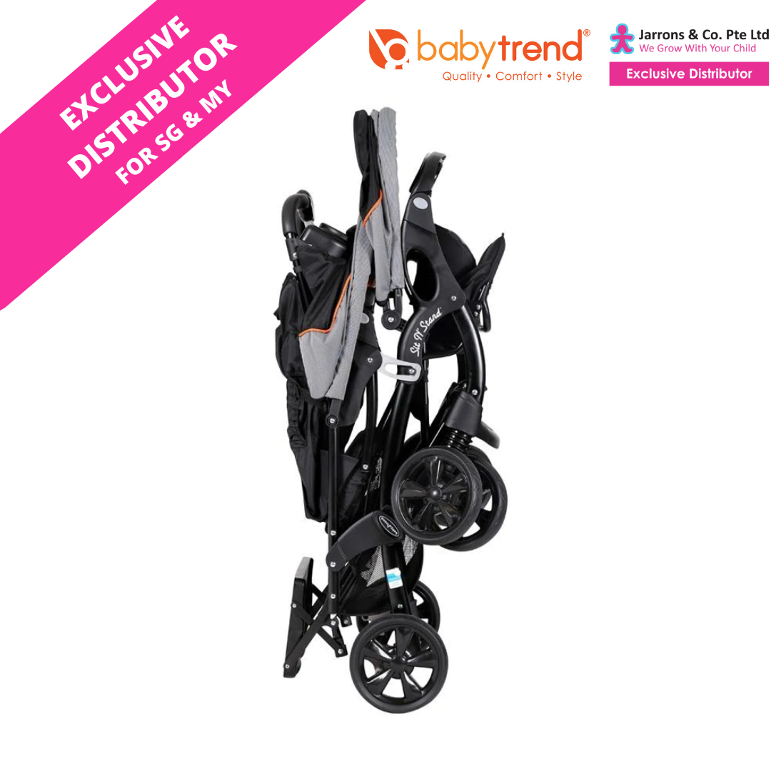 Baby Trend Sit N Stand Double Stroller Onyx Jarrons Co