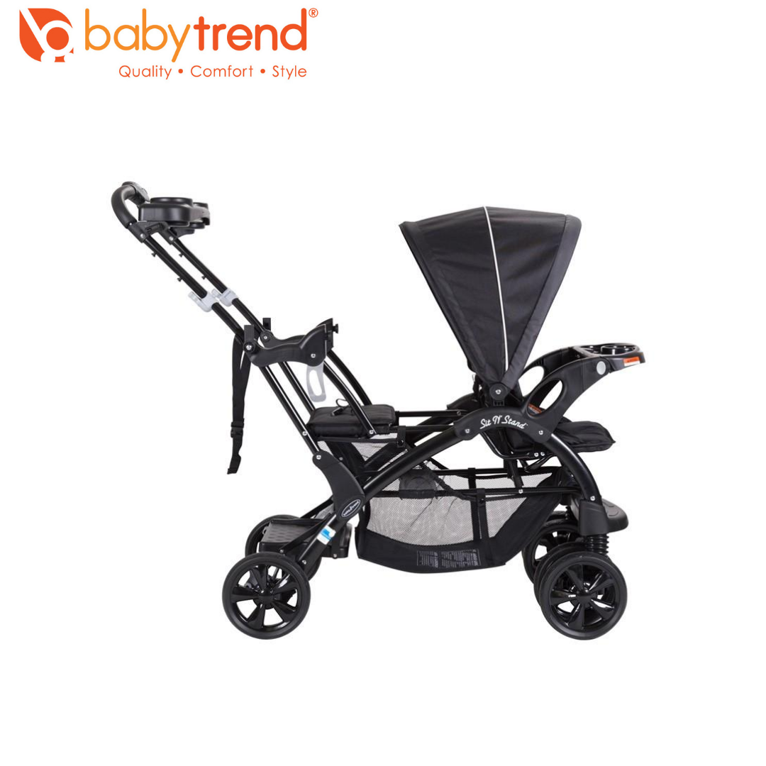 Baby Trend Sit N Stand Double Stroller Onyx Jarrons Co