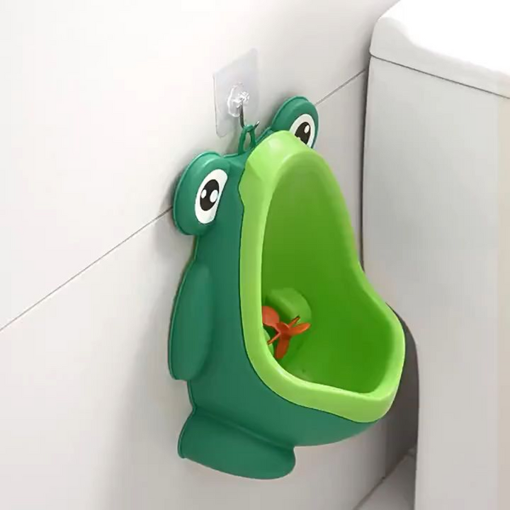 [Jarrons & Co.] Housbay Potty Training Urinal for Toddler - Frog (green/Blue)