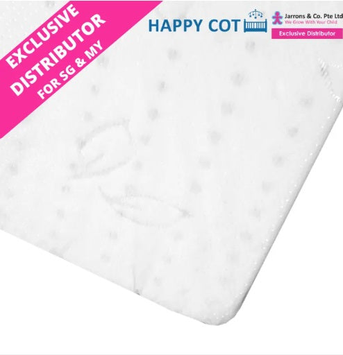 [Jarrons & Co] HAPPY COT: 4" Anti Dust Mite w/ Holes Baby Cot Foam Mattress (117x57cm/131x69cm)