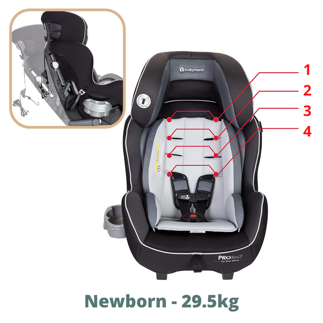 Baby trend protect convertible car seat best sale