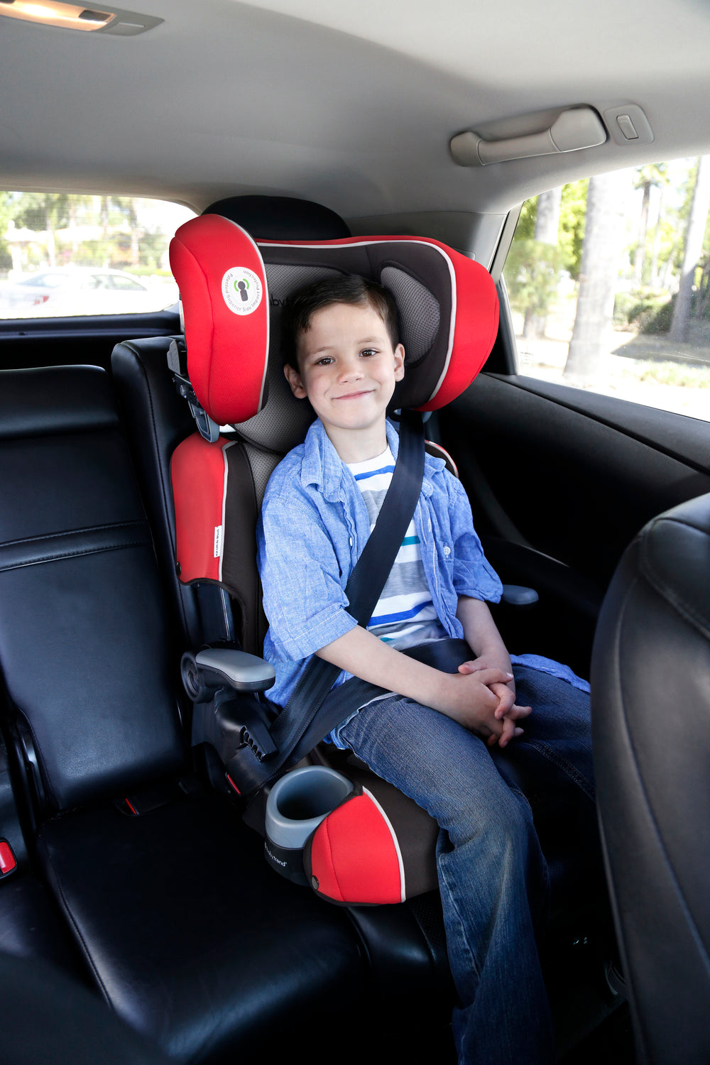 PROtect Car Seat Series Yumi 2-in-1 Folding Booster Seat - Riley