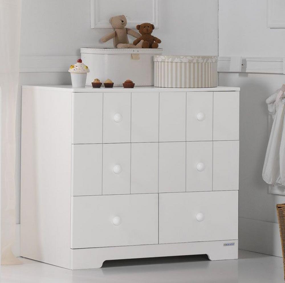 Micuna Chest Of Drawer Plus (White)